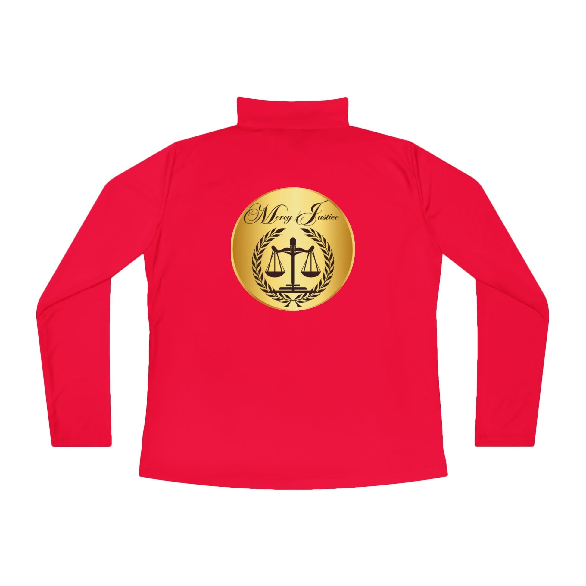 Mercy and Justice Quarter - Zip Pullover - criminaljusticereformationalliancestore.com