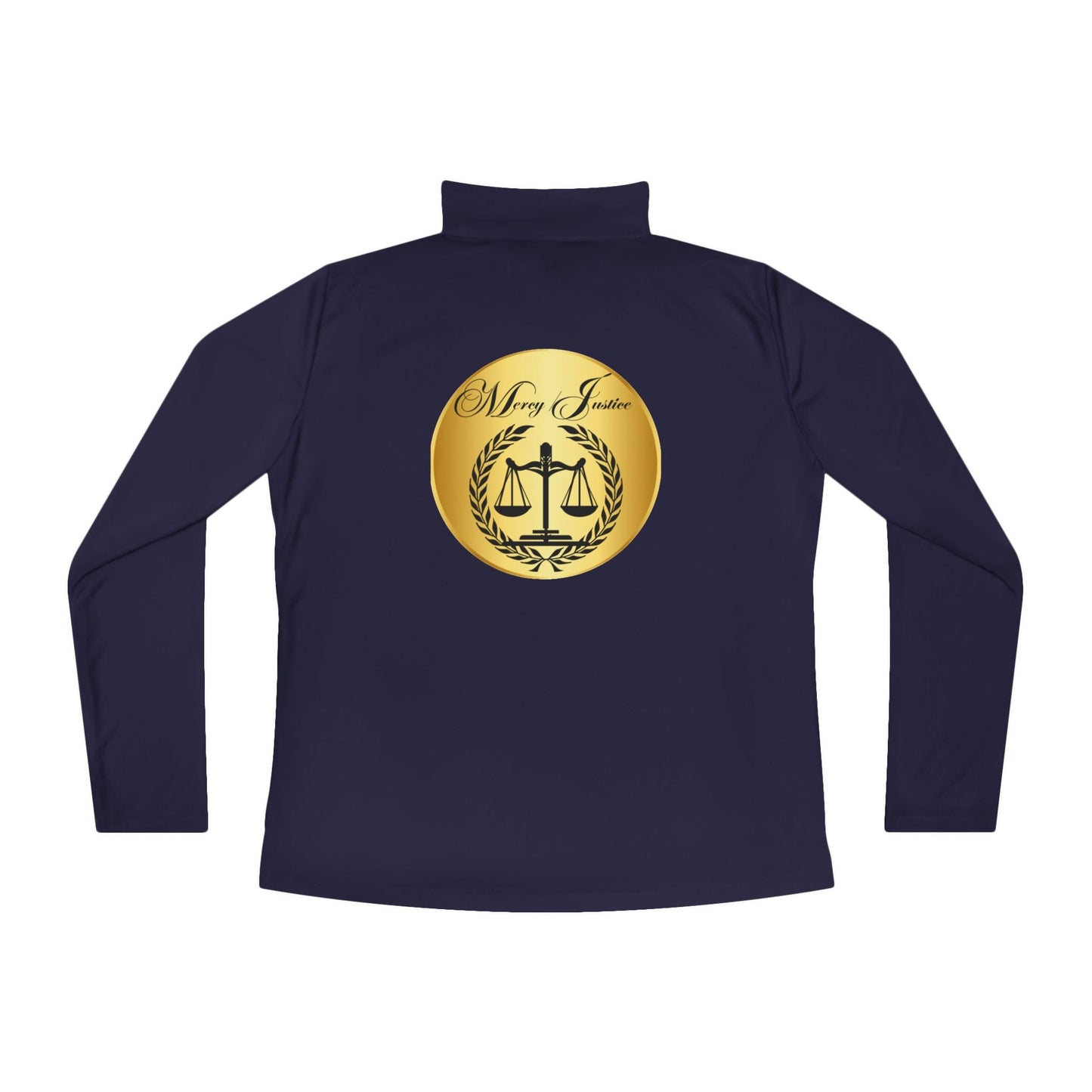 Mercy and Justice Quarter - Zip Pullover - criminaljusticereformationalliancestore.com