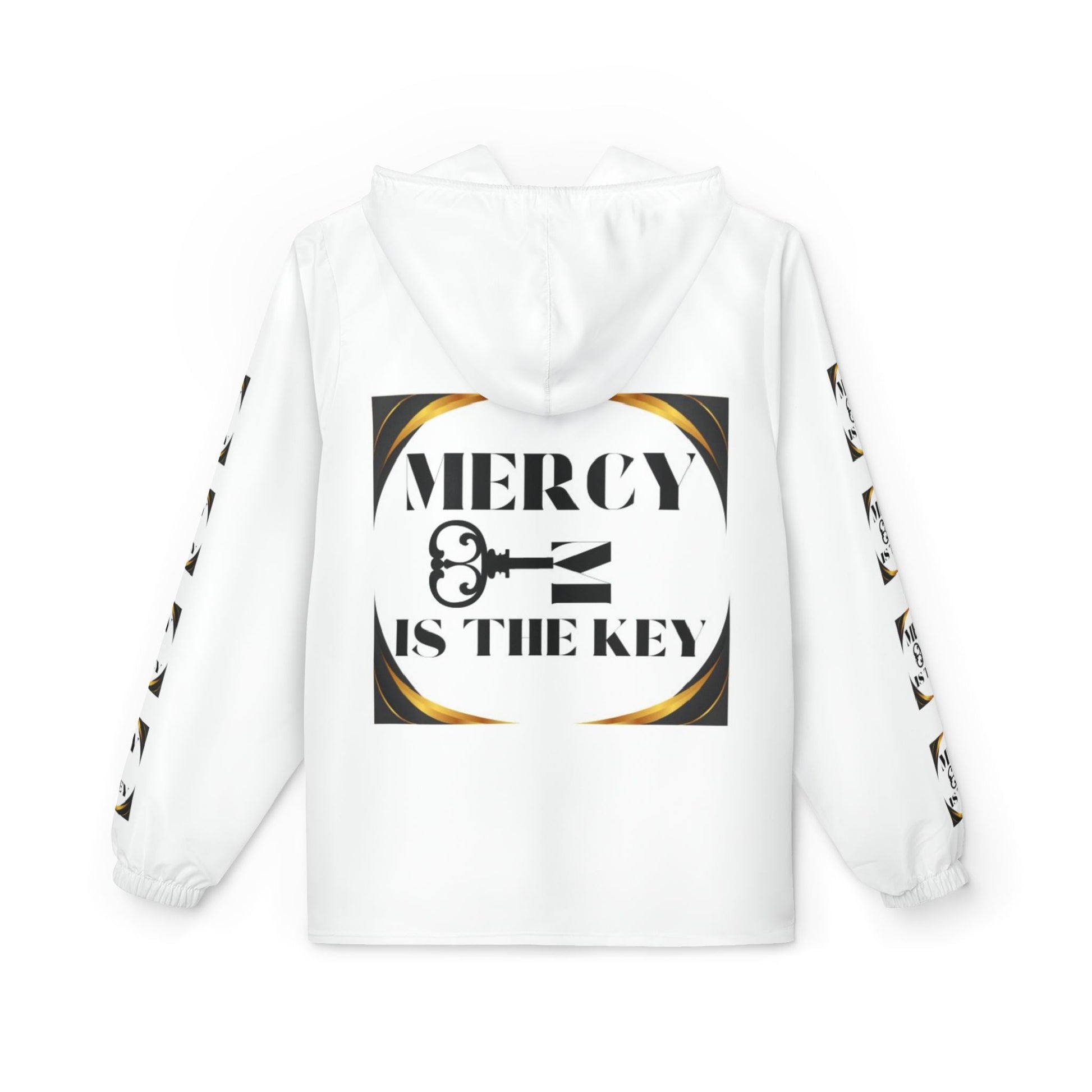 Windbreaker Jacket - Mercy Is The Key Design - criminaljusticereformationalliancestore.com