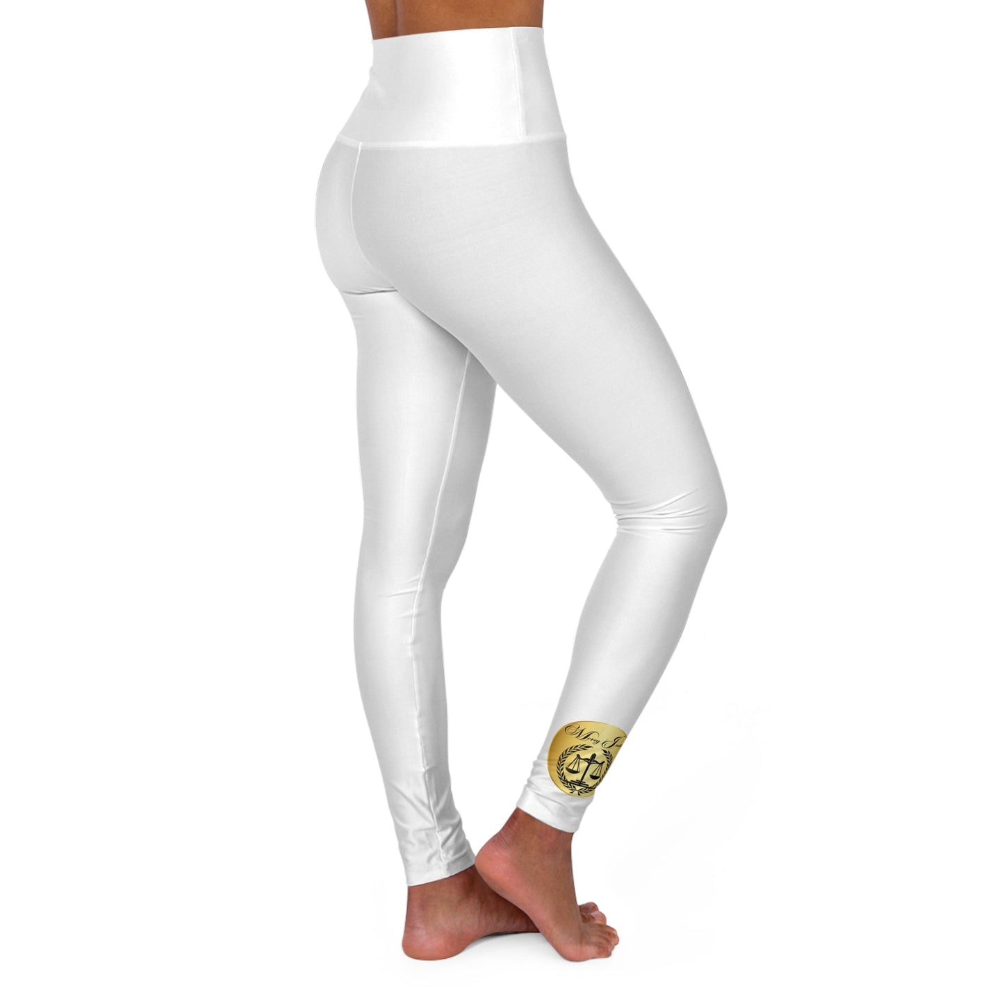 Yoga Leggings - Mercy and Justice Design - criminaljusticereformationalliancestore.com