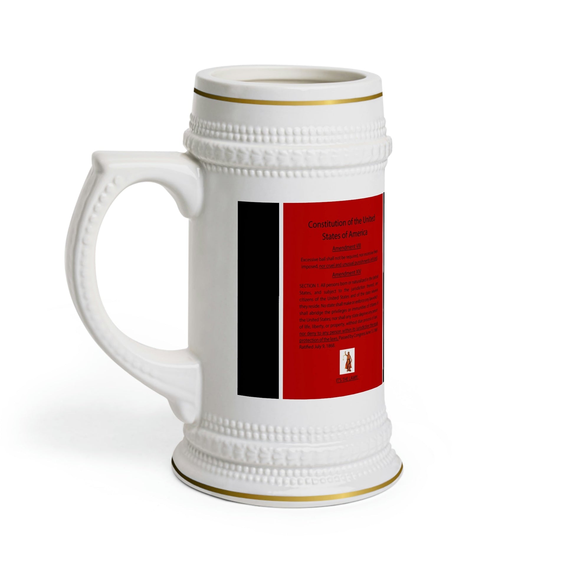 Beer Stein Mug - criminaljusticereformationalliancestore.com
